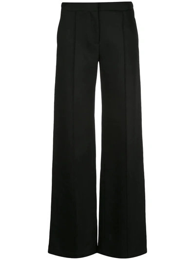 Adam Lippes Flared Trousers In Black