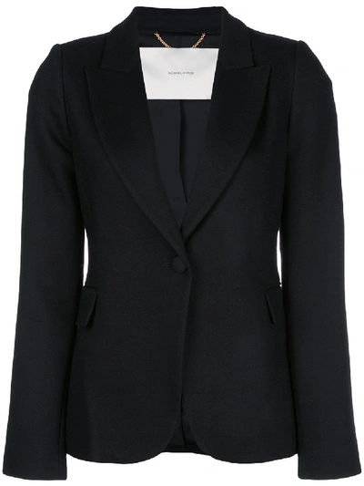 Adam Lippes Fitted Blazer In Black