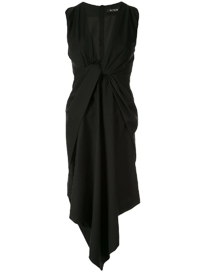Kitx Ember Twist-detailed Dress In Black
