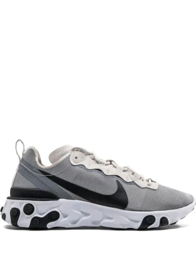 Nike React Element 55 Sneakers In Grey
