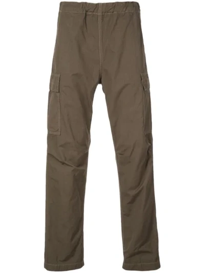 Orslow Pull-on Cargo Trousers In Green