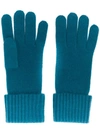 N•peal Handschuhe Aus Kaschmir In Green