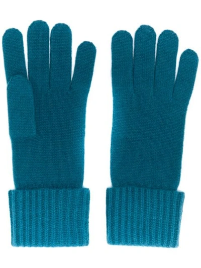 N•peal Handschuhe Aus Kaschmir In Green