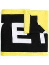 Givenchy 4g Knitted Scarf In Black