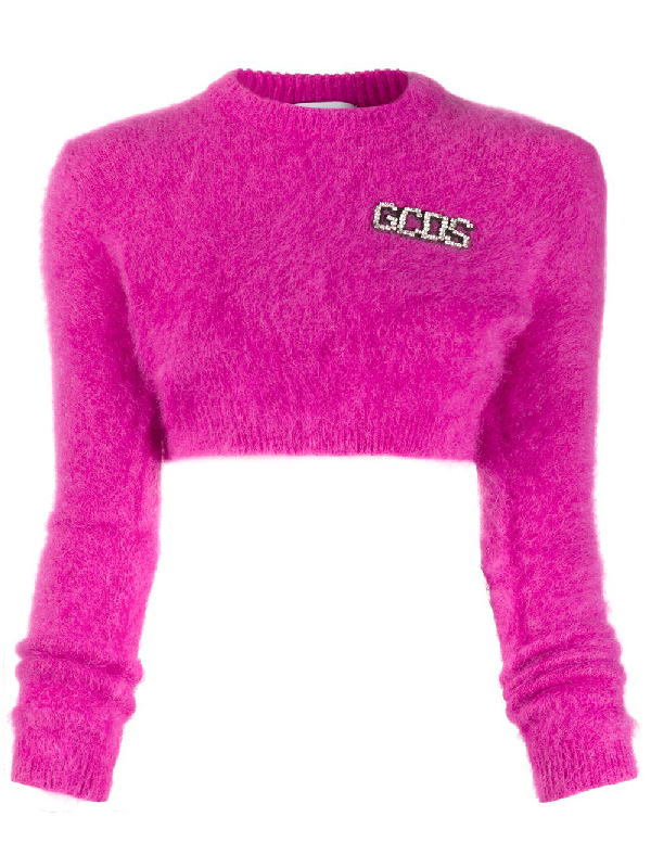 gcds pink sweater