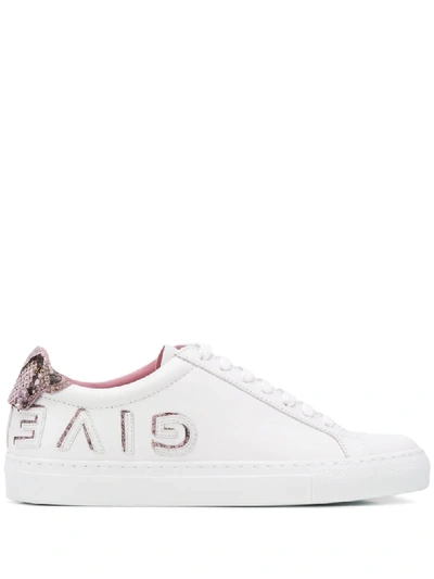 Givenchy Logo Sneakers In White