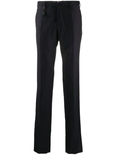 Incotex Tailored Slim-fit Trousers In Blue
