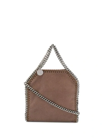 Stella Mccartney Mini Falabella Bag In Brown