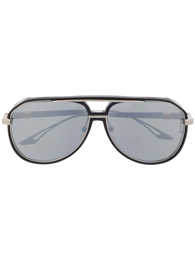 Dita Eyewear Interchangeable Temple Sunglasses In Black