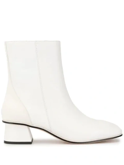 Mara & Mine India Ankle Boots In White
