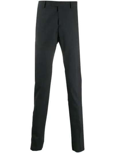 Les Hommes Slim-fit Tailored Trousers In Grey