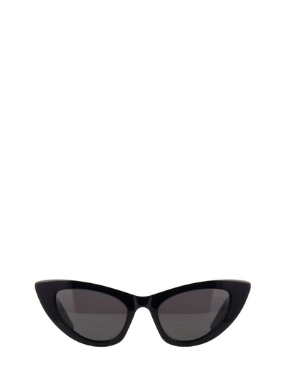 Saint Laurent Women's Black Acetate Sunglasses
