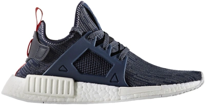 Pre-owned Adidas Originals Adidas Nmd Xr1 Glitch Unity Blue (women's) In Unity Blue/collegiate Navy/vivid Red