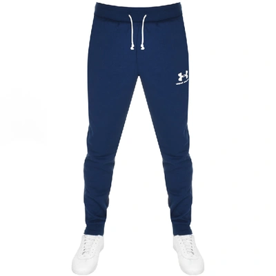 Under Armour Terry Jogging Bottoms Navy