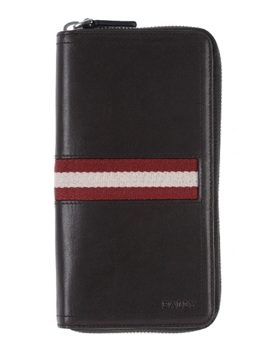 Bally Document Holder In Brown