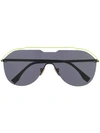 Fendi Aviator Frame Sunglasses In Grey