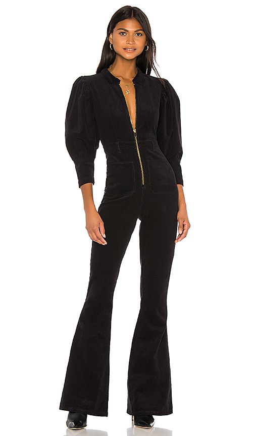 Weworewhat 70s Jumpsuit In Black | ModeSens