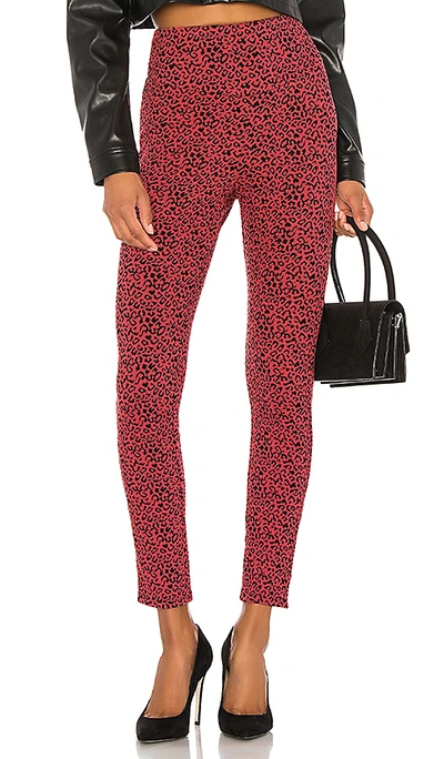 Lovers & Friends Becca Legging In Red Leopard