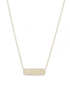 Meira T Diamond Love Pendant Necklace In Gold