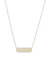 Meira T Diamond Love Pendant Necklace In Yellow Gold