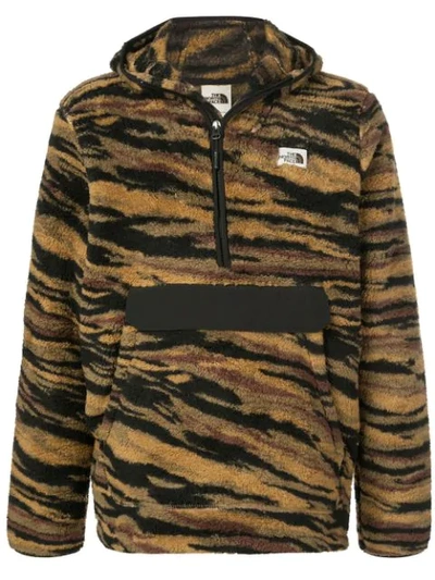 THE NORTH FACE CAMPSHIRE TIGER-STRIPES HOODIE 