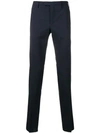 Pt01 Skinny Fit Tailored Trousers In Blue