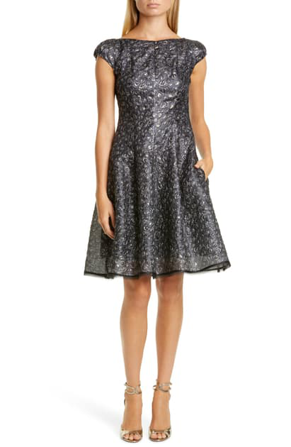 talbot runhof cocktail dress