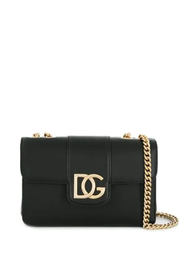 Dolce & Gabbana Small Millenials Shoulder Bag In Black
