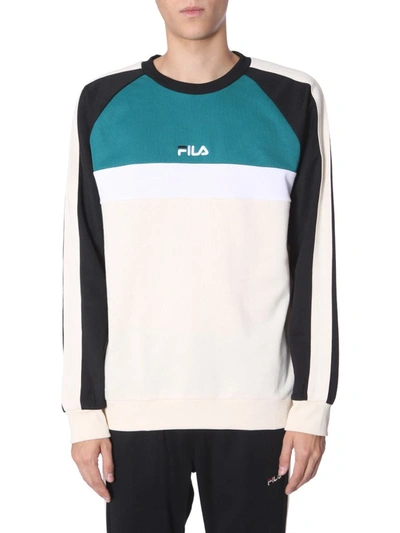 Fila Crew Neck Sweatshirt In Multi