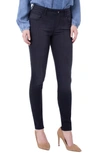 Liverpool Gia Glider Pull-on Skinny Jeans In Night Jet