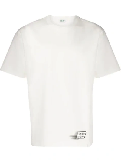 Kenzo Boxy Logo T In White