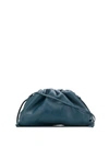 Bottega Veneta The Mini Pouch Bag In Blue