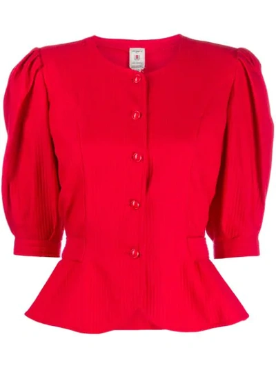 Pre-owned Emanuel Ungaro 80s Jacket In Red