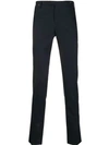 Pt01 Skinny Fit Tailored Trousers In Blue
