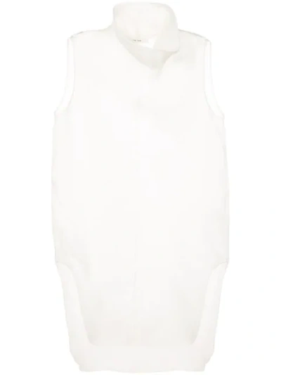 The Row Oversized Layered Blouse In White