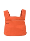 Ambush Logo Print Chest Bag In Orange