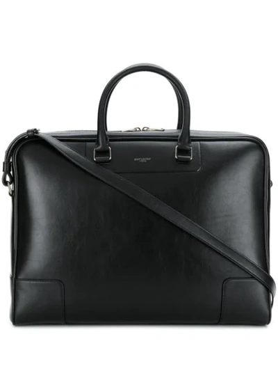 Saint Laurent Briefcase Bag In Black