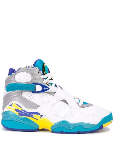 Nike Air Jordan 8 Retro White Aqua