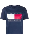 Tommy Jeans Logo Print T-shirt In Blue