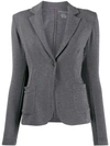 Majestic Jersey Blazer In Grey