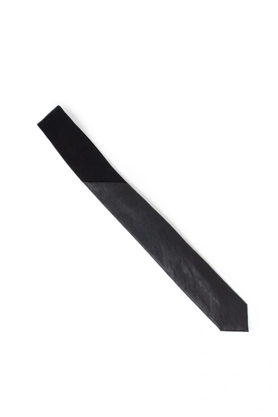 Antony Morato Men's Black Polyester Tie