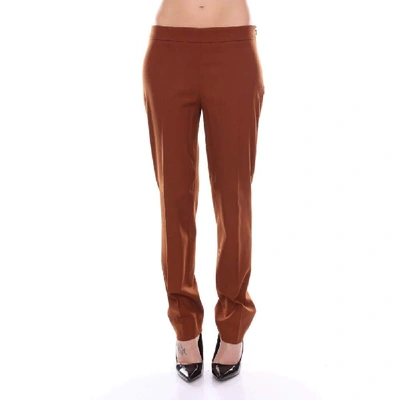 Boutique Moschino Women's Brown Wool Joggers