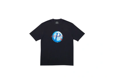 Pre-owned Palace  Log On T-shirt Black