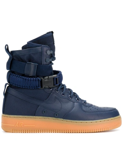 Nike Sf Air Force 1 Sneakers In Blue