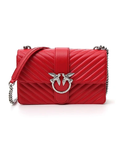 Pinko Love Mix Bag In Red