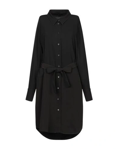Armani Exchange Short Dresses In Black