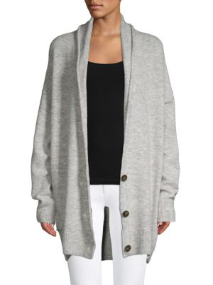 free people grey cardigan