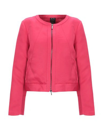Armani Exchange Jackets In Coral