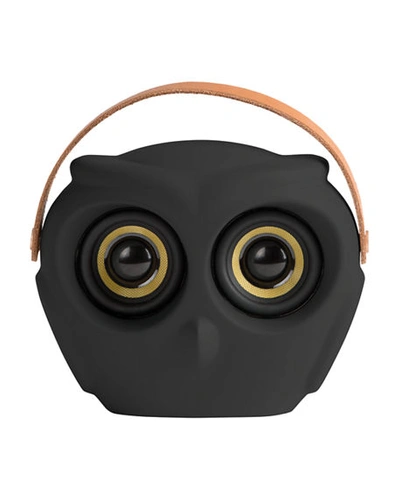 Kreafunk Aowl Bluetooth Speaker In Black