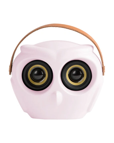 Kreafunk Aowl Bluetooth Speaker In Pink